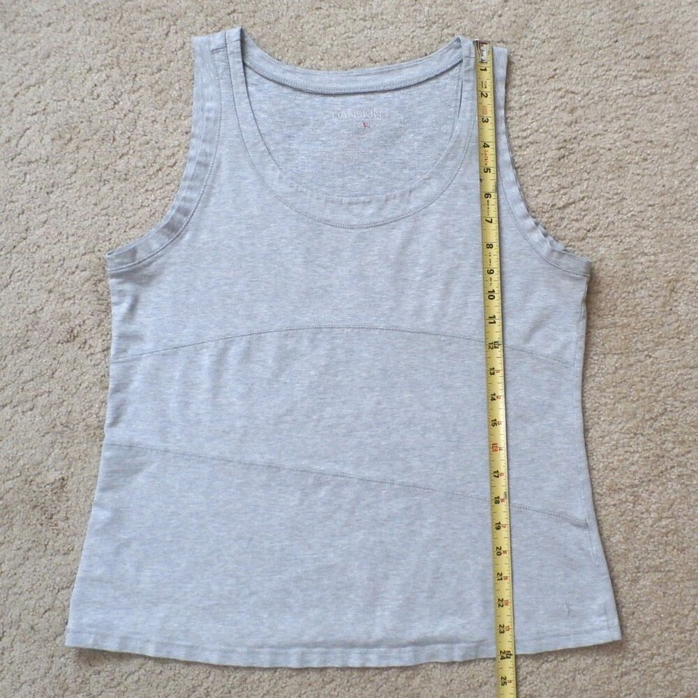 Danskin Now Women's Gray Sleeveless Top Blouse Size Large